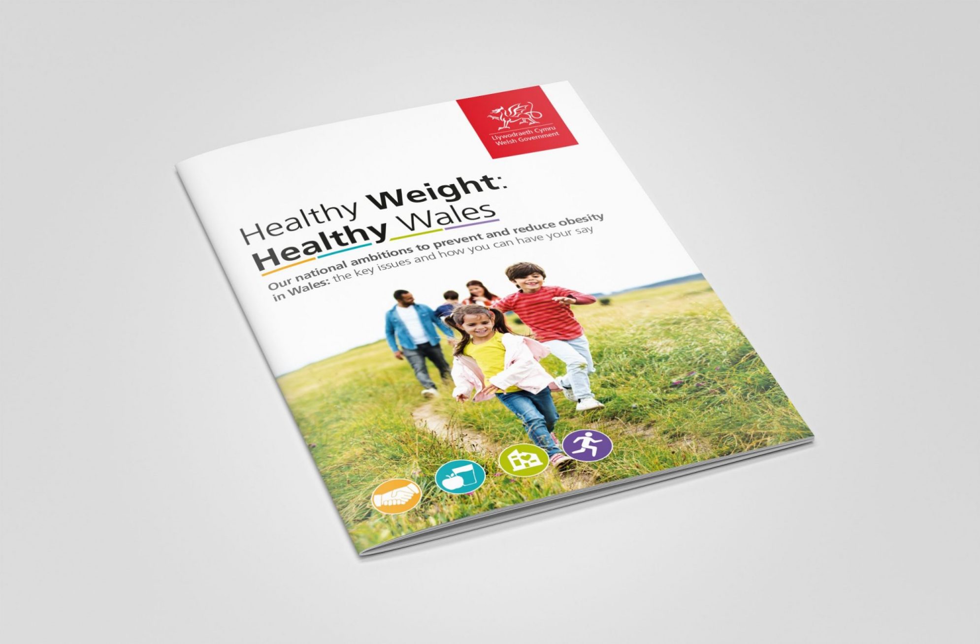Healthy Weight Brochure Mockup