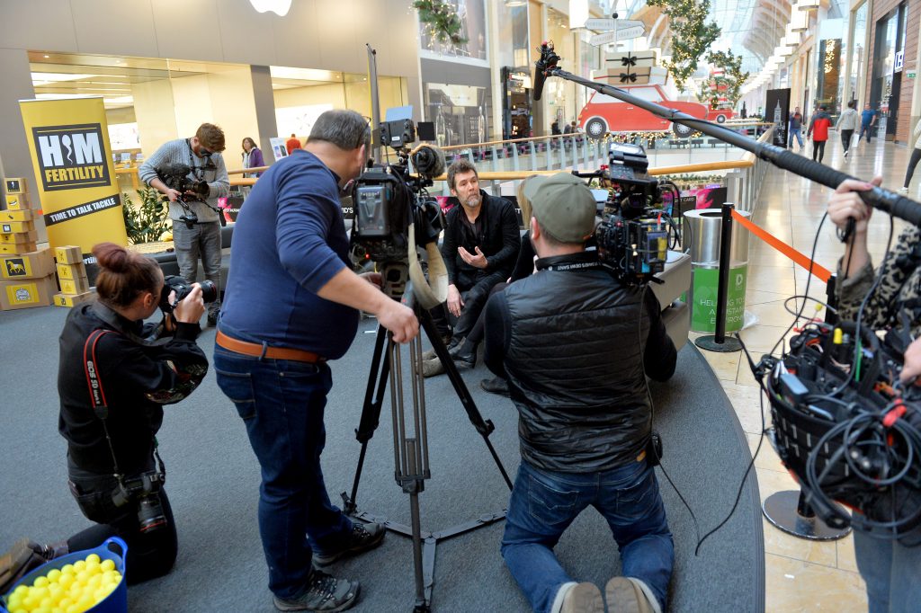 Rhod Gilbert and the media