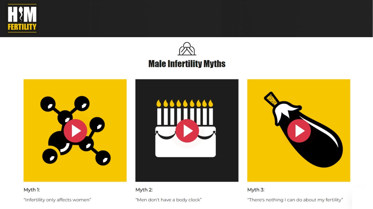 HIMfertility campaign