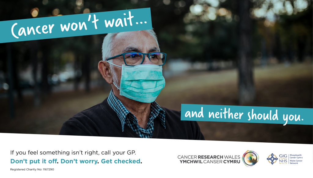 Cancer Research Wales - Get Checked graphic