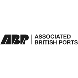 Associated British Ports black and white logo