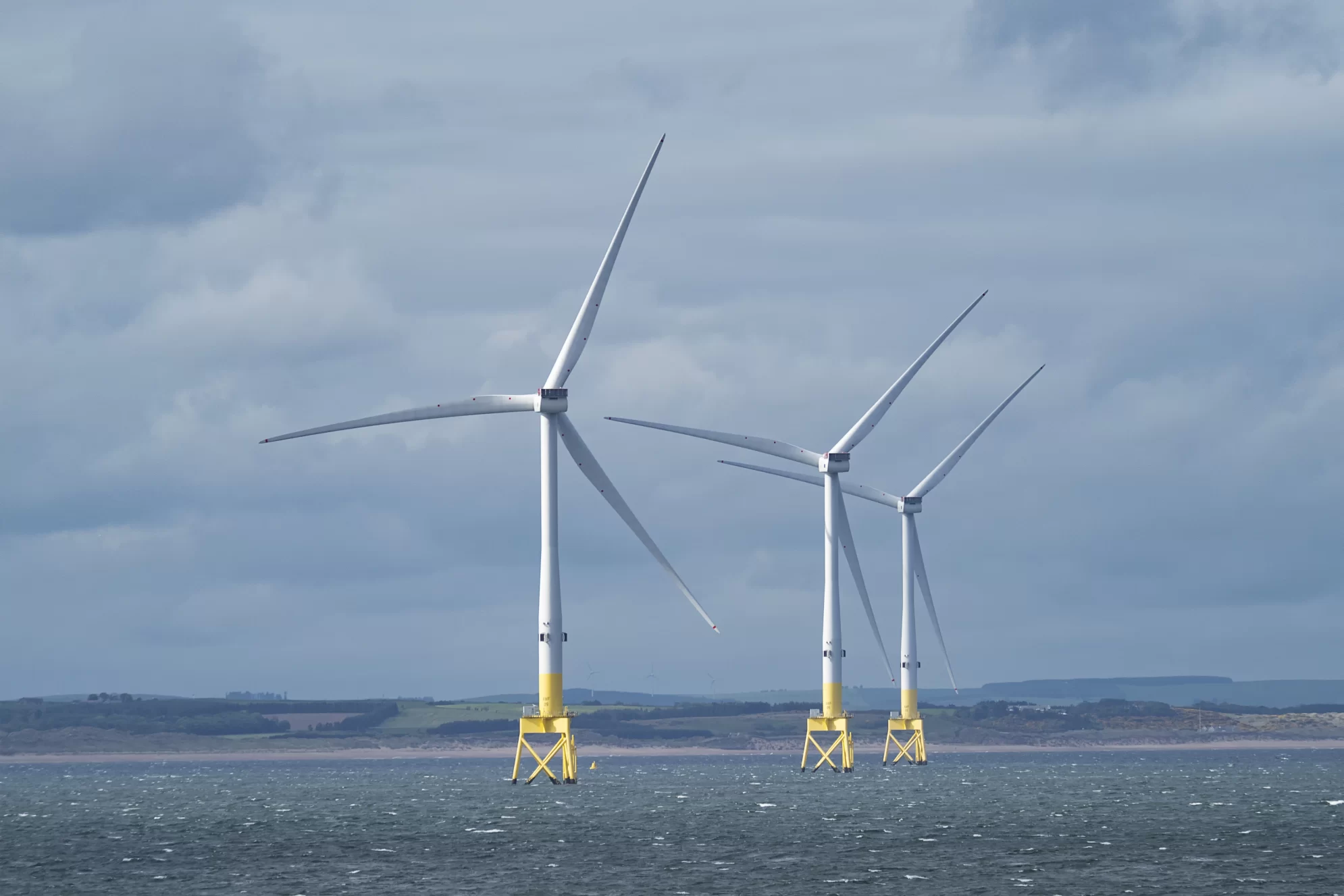 Property infrastructure wind turbines