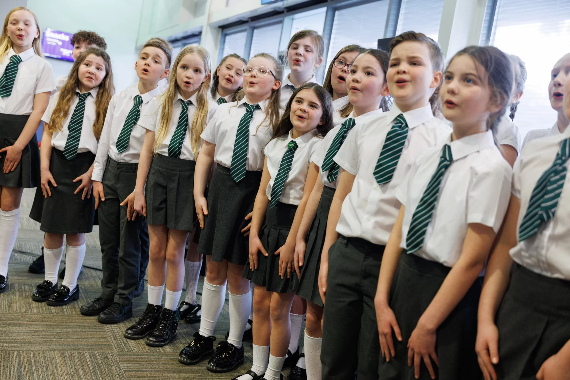 Estyn conference choir