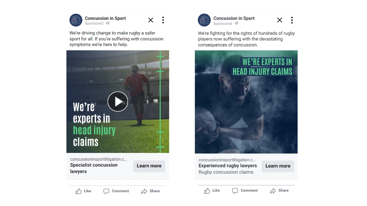 Rylands CISL social adverts
