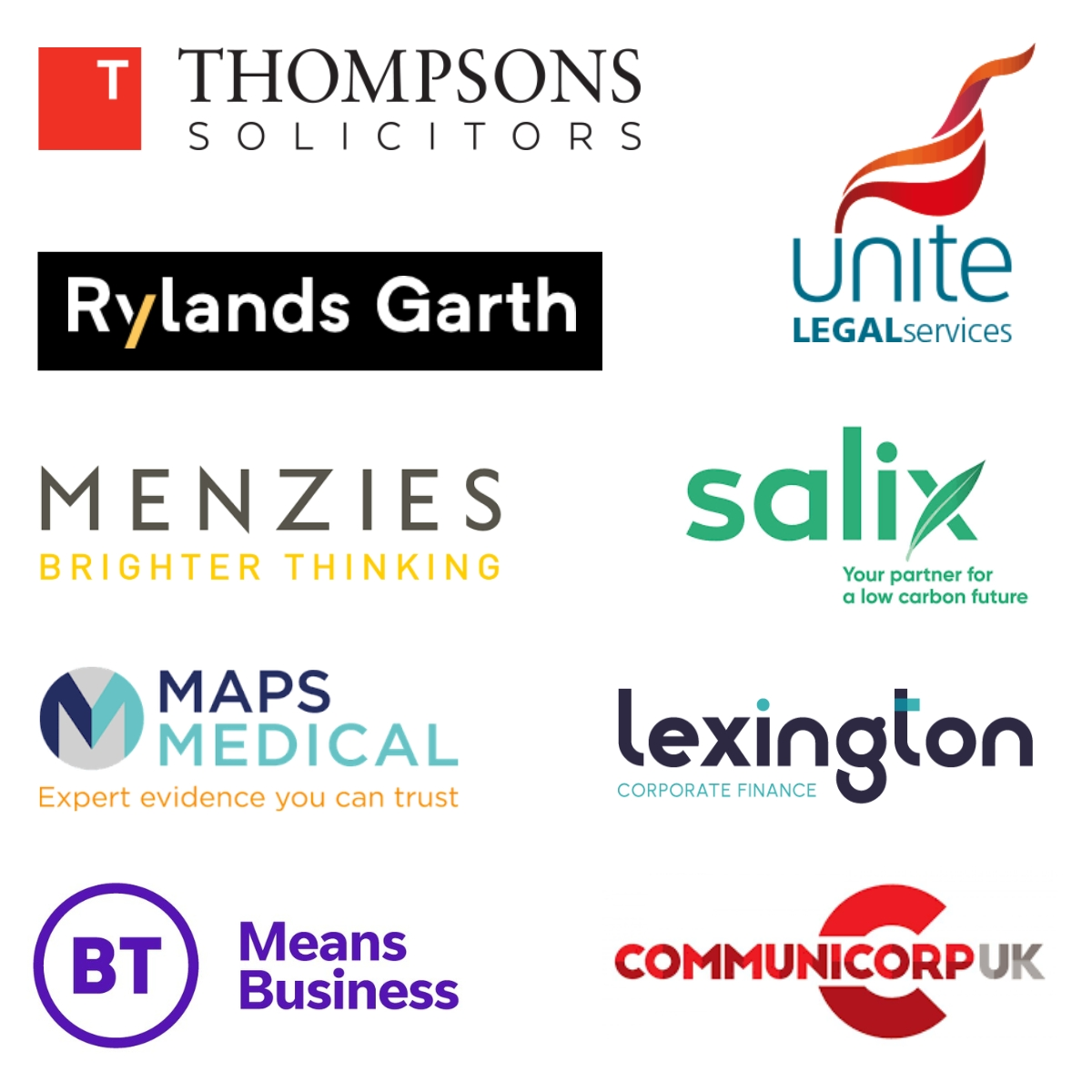 Professional services logo splash